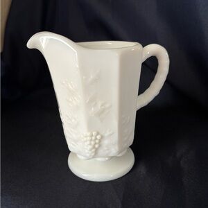 Vintage Westmoreland White Milk Glass Creamer
